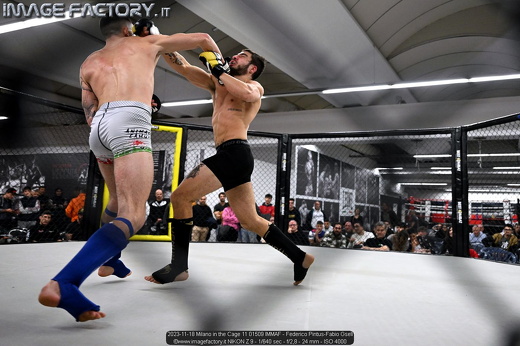 2023-11-18 Milano in the Cage 11 01509 IMMAF - Federico Pintus-Fabio Gsell